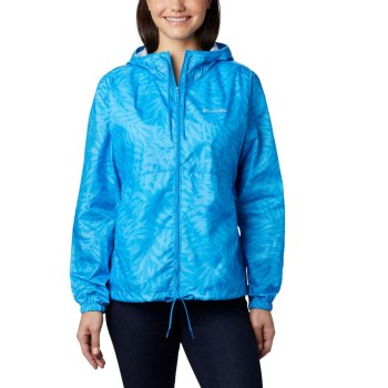 Columbia Jas Dames, Flash Forward Printed Windbreaker Blauw, 96JSHQOAN